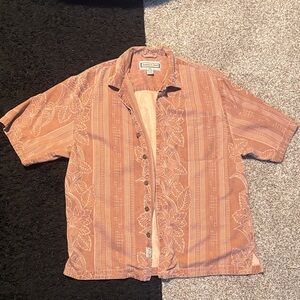 M VTG 100% SILK Jamaica Jaxx Hawaiian Shirt